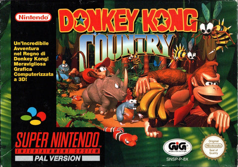 SNES-Donkey Kong Country (In doos) Tweedehands