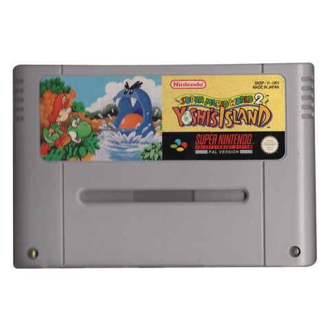 SNES-Super Mario World 2: Yoshi's Island (Losse Cassette) Tweedehands