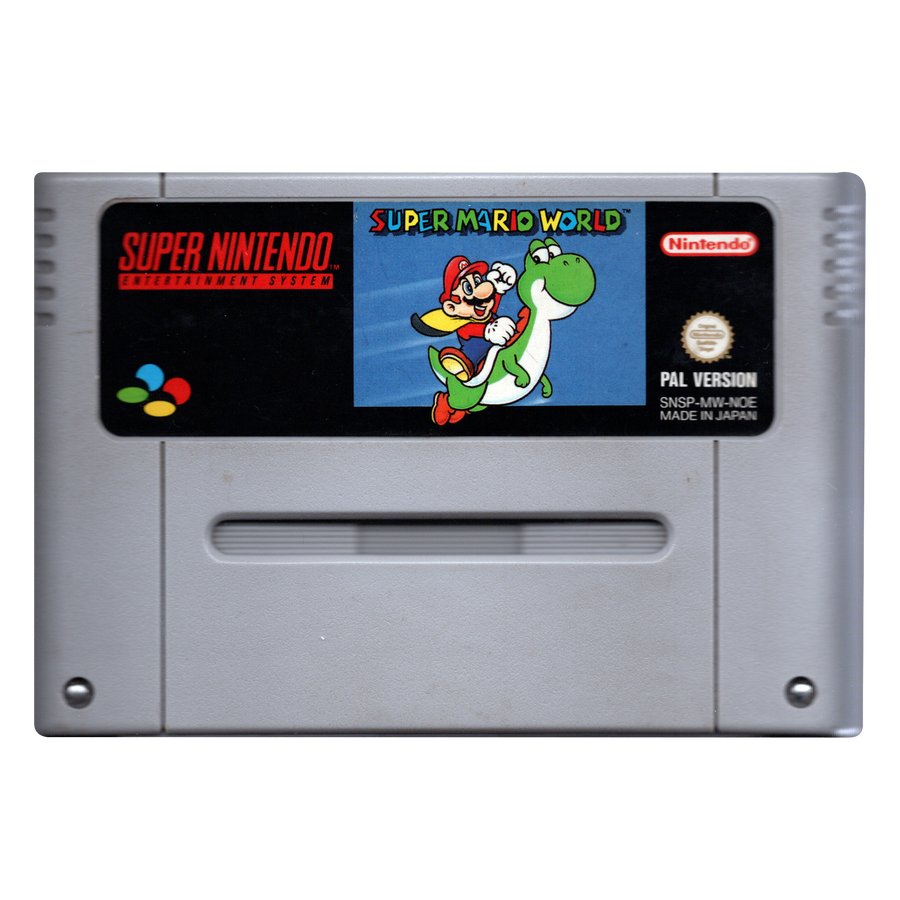 SNES-Super Mario World (Losse Cassette) Tweedehands