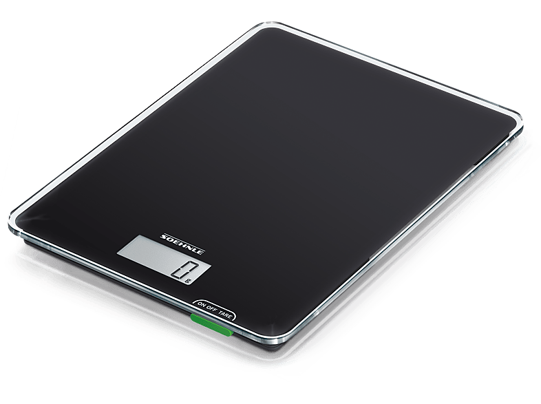 Soehnle-Page Compact 100 Digitale Keukenweegschaal – Zwart (5 kg / 1 g) (Nieuw)