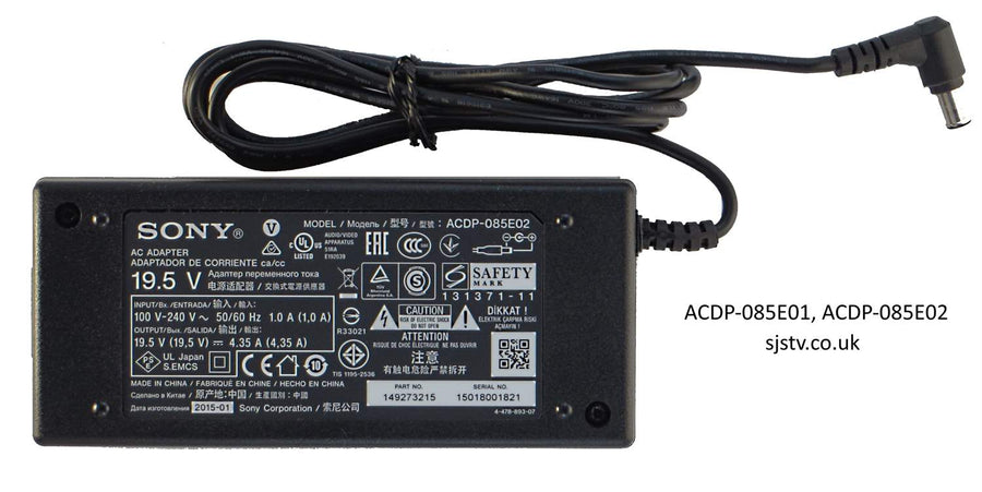 Sony-ACDP‑085E02 AC Adapter / Voeding 19,5 V 4,35 A Tweedehands