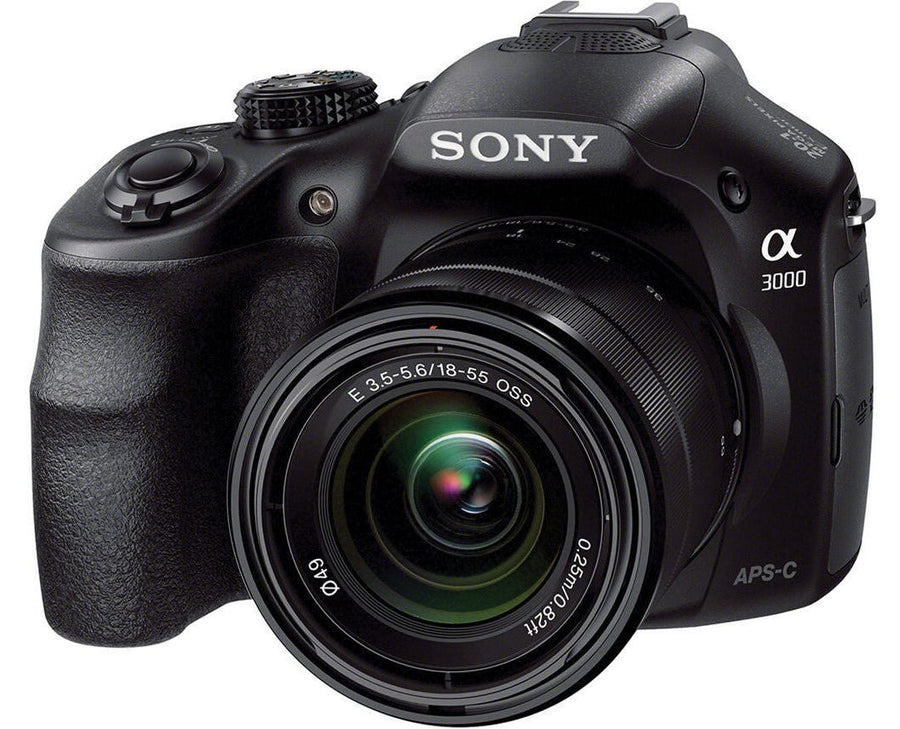 Sony-Alpha a3000 Digitale Systeem Camera + 18-55mm Lens Tweedehands