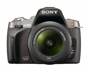 Alpha a380 Spiegelreflexcamera + 18-55mm Lens - Zwart