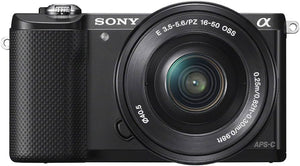 Alpha a5000 Systeemcamera + 16-50mm OSS Lens (In doos)