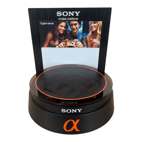 Sony-Alpha Displaystandaard – Vintage Winkel Display voor Cyber-shot / E-Mount Camera Tweedehands