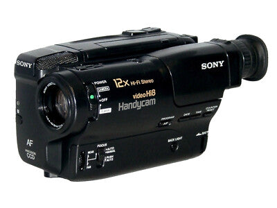Sony-CCD-TR650E - Hi8 & Video8 Videocamera - Zwart Tweedehands