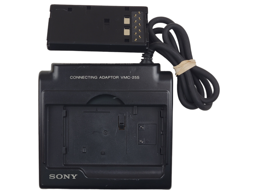 Sony-Connecting Adapter / Voedingsadapter VMC-25S voor Sony Video8 Hi8 Camcorder (NP-55H, NP-77H)-tweedehands
