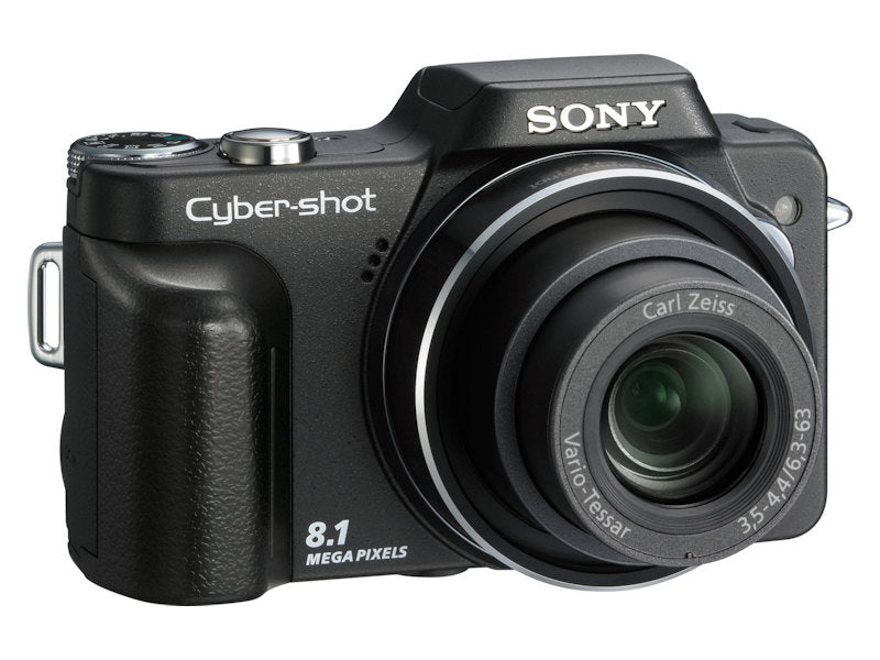 Sony-Cyber-shot DSC-H10 Digitale Compact Camera - Zwart (FLITSER DEFECT!) Tweedehands
