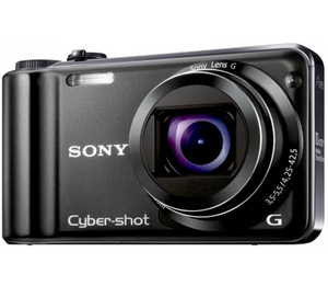 Cyber-shot DSC-HX5V Digitale Compact Camera - Zwart