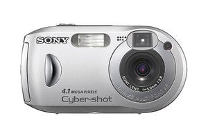 Cyber-Shot DSC-P43 Digitale Compact Camera - Zilver (In doos)