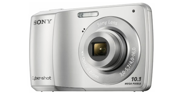 Sony-Cyber-Shot DSC-S3000 Digitale Compact Camera - Zilver Tweedehands