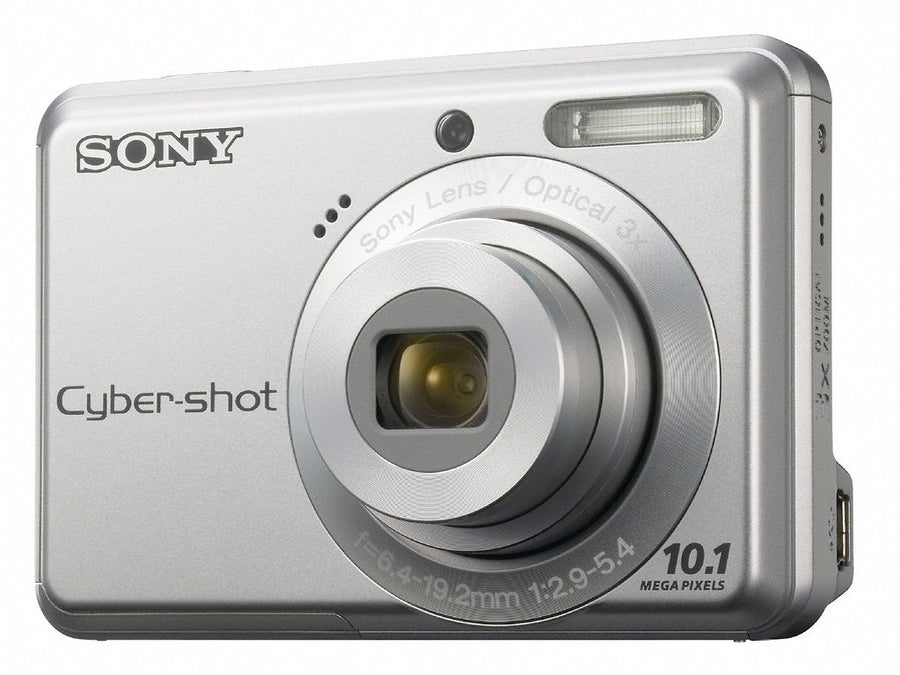Sony-Cyber-Shot DSC-S930 Digitale Compact Camera - Zilver Tweedehands