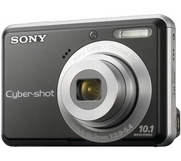 Sony-Cyber-Shot DSC-S930 Digitale Compact Camera - Zwart Tweedehands