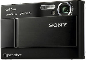 Cyber-shot DSC-T10 Digitale Compact Camera - Zwart