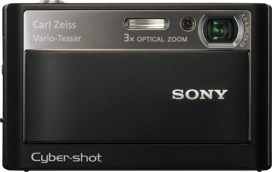 Sony-Cyber-shot DSC-T20 Digitale Compact Camera - Zwart Tweedehands