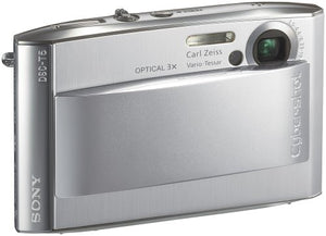 Cyber-shot DSC-T5 Digitale Compact Camera - Zilver