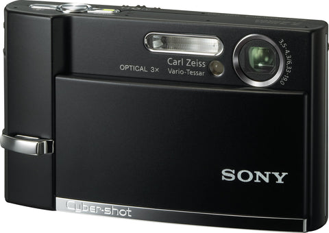 Sony-Cyber-Shot DSC-T50 Digitale Compact Camera - Zwart Tweedehands