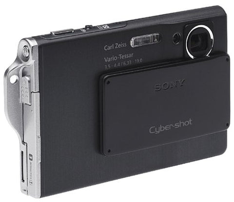 Sony-Cyber-shot DSC-T7 Digitale Compact Camera - Zwart Tweedehands