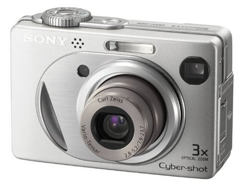 Sony-Cyber-Shot DSC-W1 Digitale Compact Camera - Zilver Tweedehands