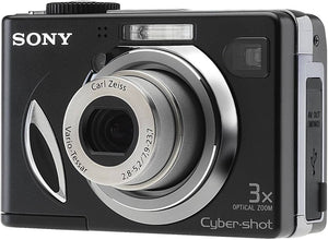 Cyber-Shot DSC-W17 Digitale Compact Camera - Zwart