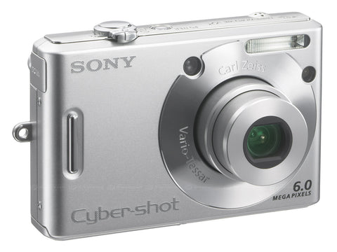 Sony-Cyber-Shot DSC-W30 Digitale Compact Camera - Zilver (In doos) Tweedehands
