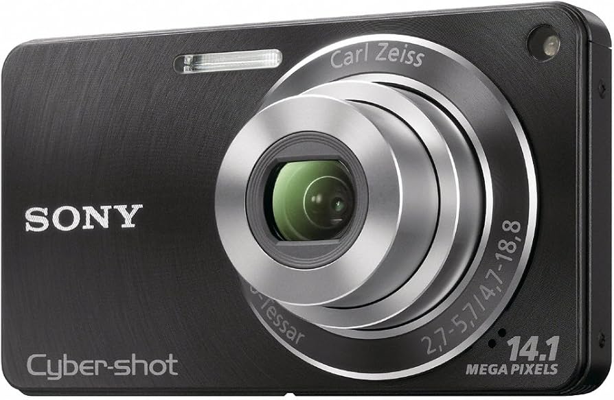Sony-Cyber-Shot DSC-W350 Digitale Compact Camera - Zwart Tweedehands