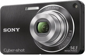 Cyber-Shot DSC-W350 Digitale Compact Camera - Zwart