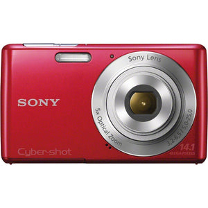 Cyber-shot DSC-W620 Digitale Compact Camera - Rood