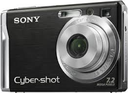 Cyber-Shot DSC-W85 Digitale Compact Camera - Zwart