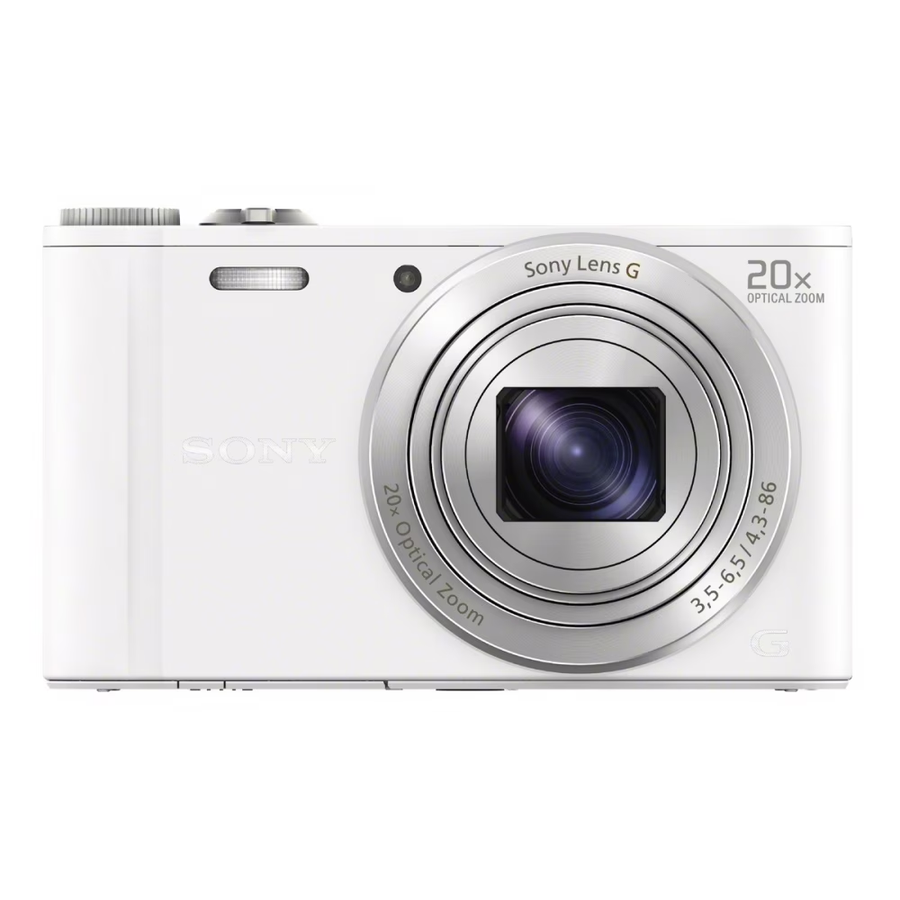 Sony-Cyber-Shot DSC-WX300 Digitale Compact Camera - Wit Tweedehands