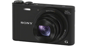 Cyber-Shot DSC-WX350 Digitale Compact Camera - Zwart (In doos)