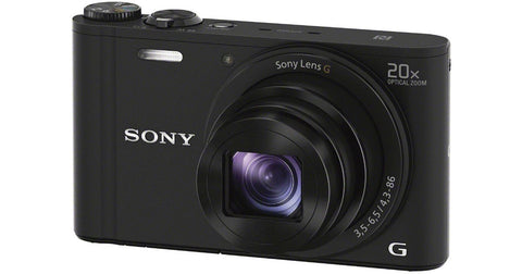 Sony-Cyber-Shot DSC-WX350 Digitale Compact Camera - Zwart (In doos) Tweedehands