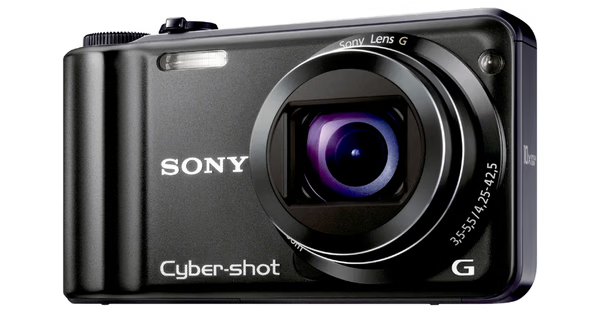 Sony-CyberShot DSC-H55 Digitale Compact Camera - Zwart (In doos) Tweedehands