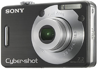 Sony-CyberShot DSC-W70 Digitale Compact Camera - Zwart (In doos) Tweedehands