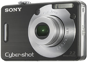CyberShot DSC-W70 Digitale Compact Camera - Zwart (In doos)