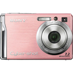 CyberShot DSC-W80 Digitale Compact Camera - Roze