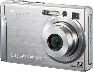 CyberShot DSC-W80 Digitale Compact Camera - Zilver