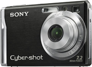 CyberShot DSC-W80 Digitale Compact Camera - Zwart