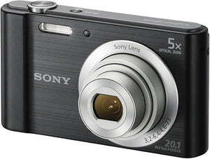 CyberShot DSC-W800 Digitale Compact Camera - Zwart