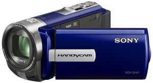 DCR-SX45E Digitale Videocamera - Blauw (In doos)
