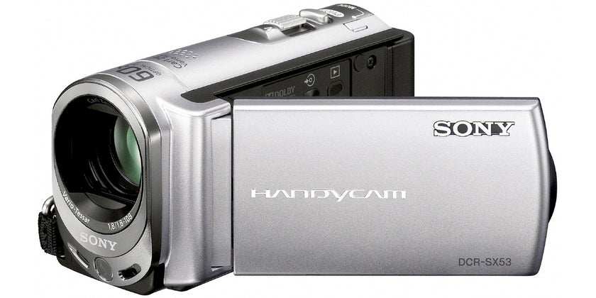 Sony-DCR-SX53E Digitale Videocamera - Zilver-tweedehands