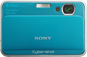 DSC-T2 Digitale Compact Camera - Blauw (In doos)