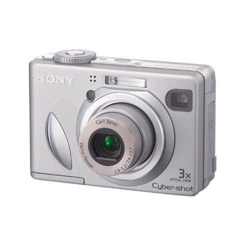 Sony-DSC-W5 Digitale Compact Camera - Zilver Tweedehands