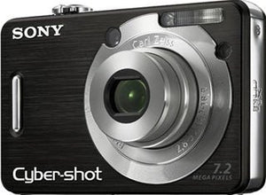 DSC-W55 Digitale Compact Camera - Zwart