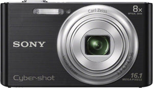 DSC-W730 Digitale Compact Camera - Zwart
