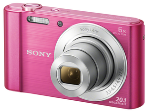 DSC-W810 Digitale Compact Camera - Roze (In doos)