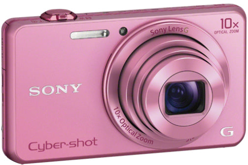 Sony-DSC-WX220 Digitale Compact Camera - Roze-tweedehands