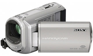Sony-Handycam DCR-SX30E Videocamera - Zilver Tweedehands