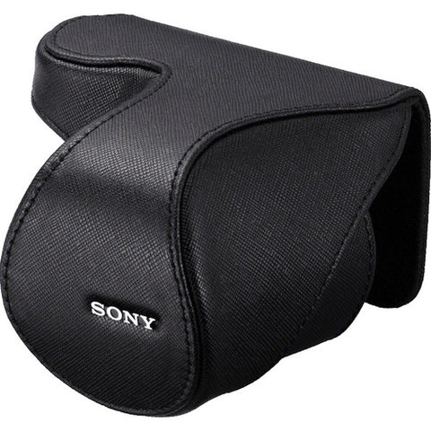 Sony-LCS‑EL50 Camera Case for NEX-3 and NEX-5 with 18-55mm Lens - Zwart (Nieuw)