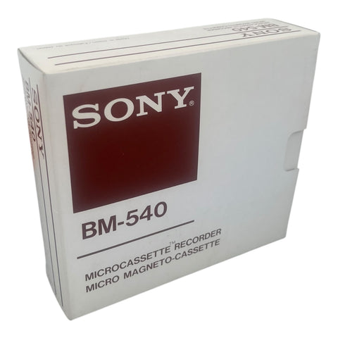 Sony-M-607V Pressman Microcassette Voice Recorder (Nieuw)